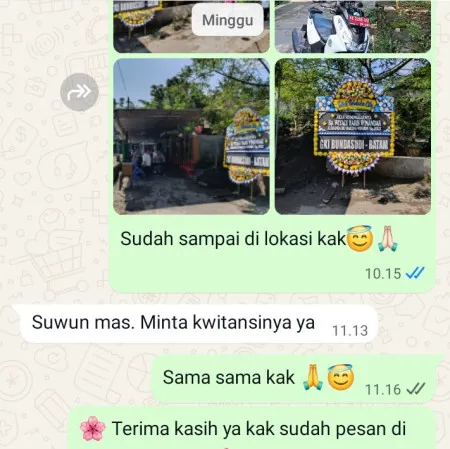 Pengiriman Papan Bunga Duka Harjamukti Cimanggis