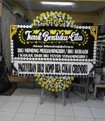 Papan Bunga di Harjamukti Cimanggis